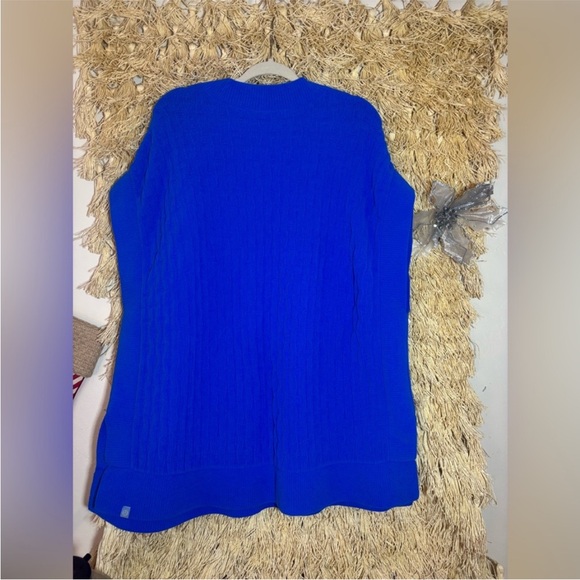 Lululemon✨Cable-Knit Relaxed-Fit Sweater Vest✨Oversized•Pipe Dream Blue✨NWOT✨XL - Picture 7 of 15